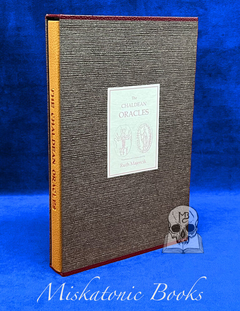 THE CHALDEAN ORACLES OF HECATE Translated and Commented by Ruth Majercik - Leather Bound Limited Edition Hardcover in Custom Slipcase - Image 2