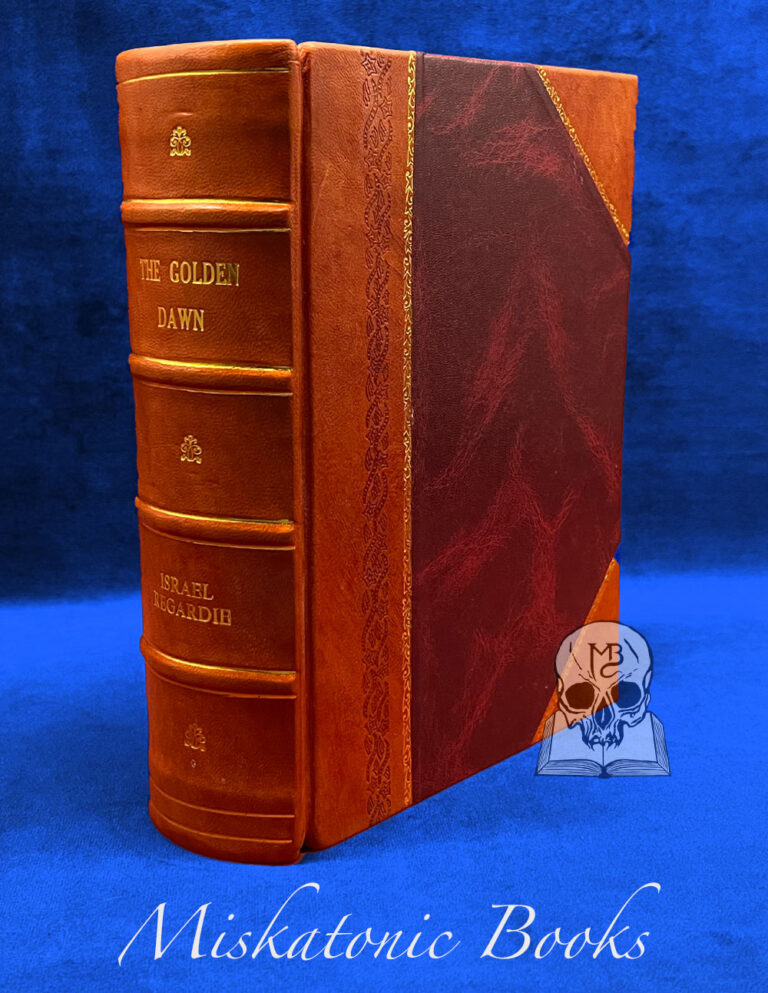 THE GOLDEN DAWN by Israel Regardie - Custom Leather Bound Facsimile of 6th Edition