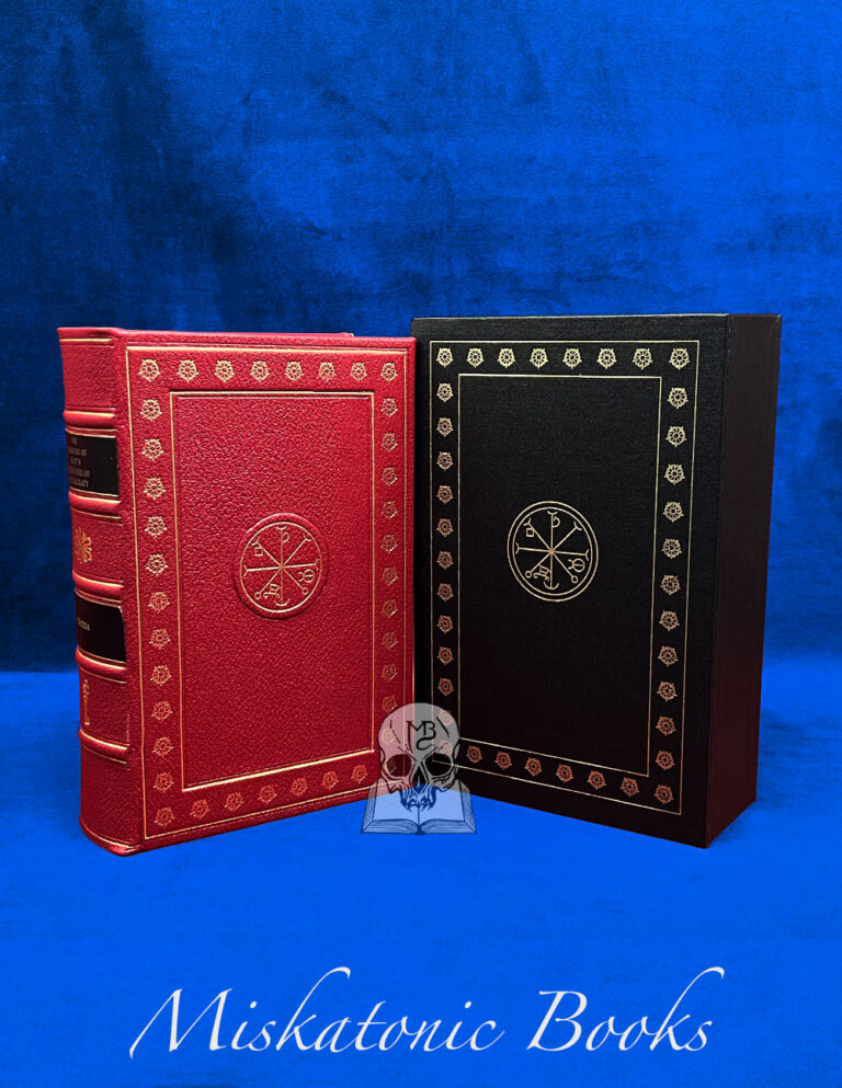 THE GRIMOIRE OF SCOT'S DISCOVERIE OF WITCHCRAFT by Frater S - Deluxe Leather Bound Edition in Custom Slipcase