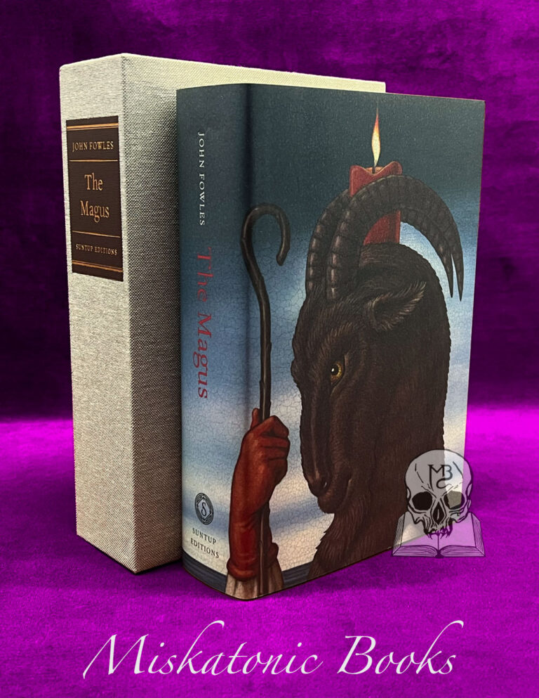THE MAGUS by John Fowles (Signed Limited Edition Artist Edition in Custom Slipcase)