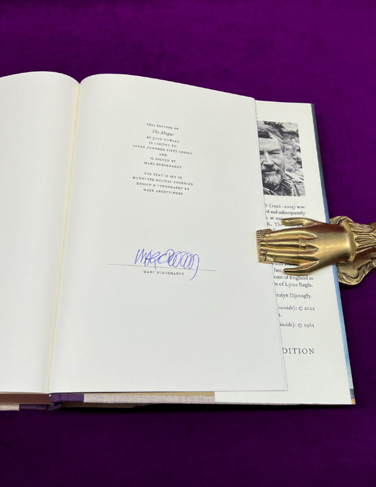THE MAGUS by John Fowles (Signed Limited Edition Artist Edition in Custom Slipcase) - Image 2