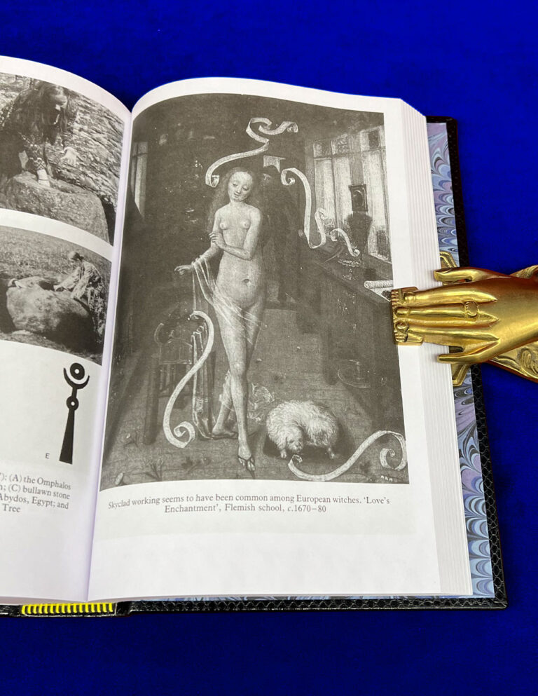 THE WITCHES BIBLE: The Complete Witches' Handbook by Stewart Farrar & Janet Farrar - Covenstead Edition Bound in Leather Limited Edition Hardcover - Image 3