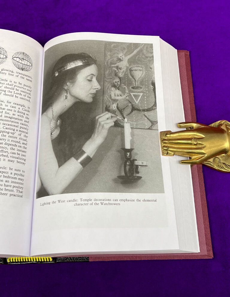 THE WITCHES BIBLE: The Complete Witches' Handbook by Stewart Farrar & Janet Farrar - Covenstead Edition Bound in Leather Limited Edition Hardcover - Image 2