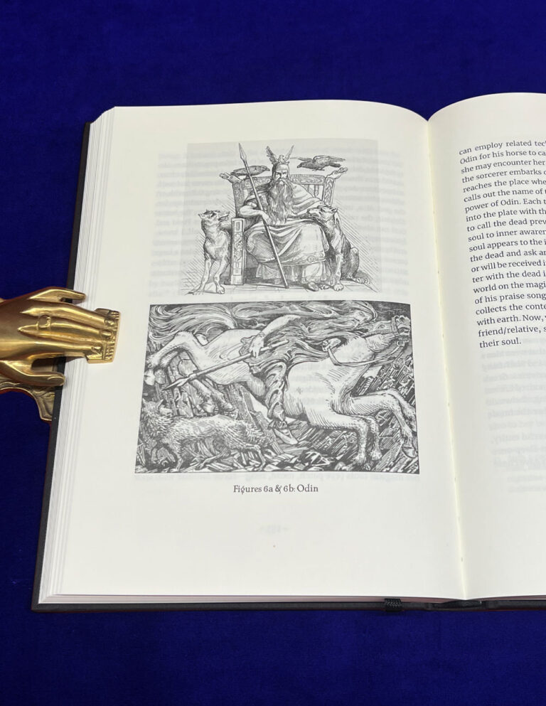 UNDERWORLD: A Practical Guide to Necromancy by Sepulcher Society forward by Tomas Vincente - Limited Edition 2nd Edition Hardcover - Image 3
