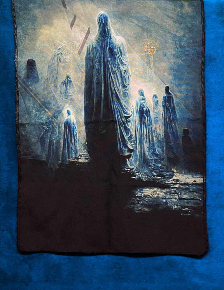 VENERATION vol 3: Shapeshifting, Lycanthropy & Shamanism by Dr. Raven Stronghold - Deluxe Leather Bound Limited Edition with Altar Cloth - Image 2