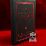 BLACK MAGICK OF AHRIMAN: The Ancient Rites, Spells & Demons of Persia by Kurtis Joseph - Deluxe Leather bound Edition