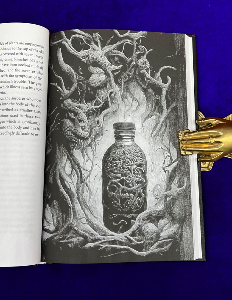 Conjure: Necrodaimonic Sorcery by Edgar Kerval & E.A. Koetting - Cloth Hardcover First Edition - Image 2