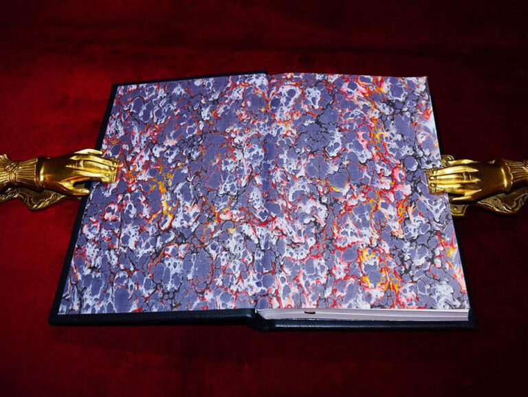 THE DOLMEN ARCH: A Study Course in the Druid Mysteries volume 2 The Greater Mysteries by John Michael Greer - Signed SPECIAL Leather Bound Limited Edition Hardcover in Custom Traycase - Image 4
