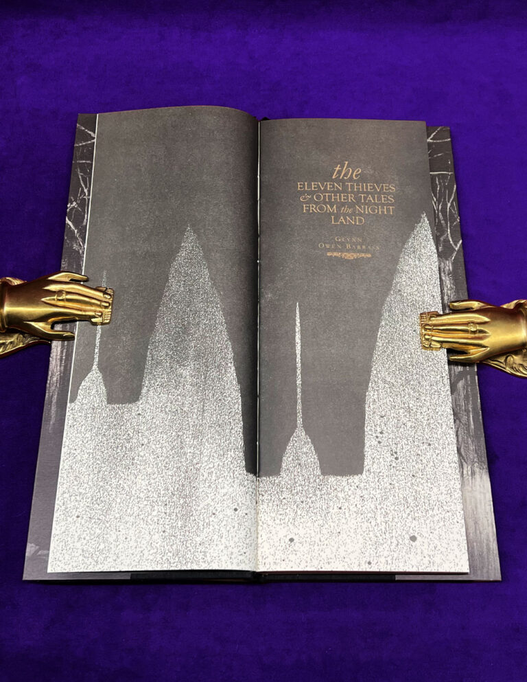 THE ELEVEN THIEVES AND OTHER TALES FROM THE NIGHT LAND by Glynn Owen Barrass - Limited Edition Hardcover - Image 2