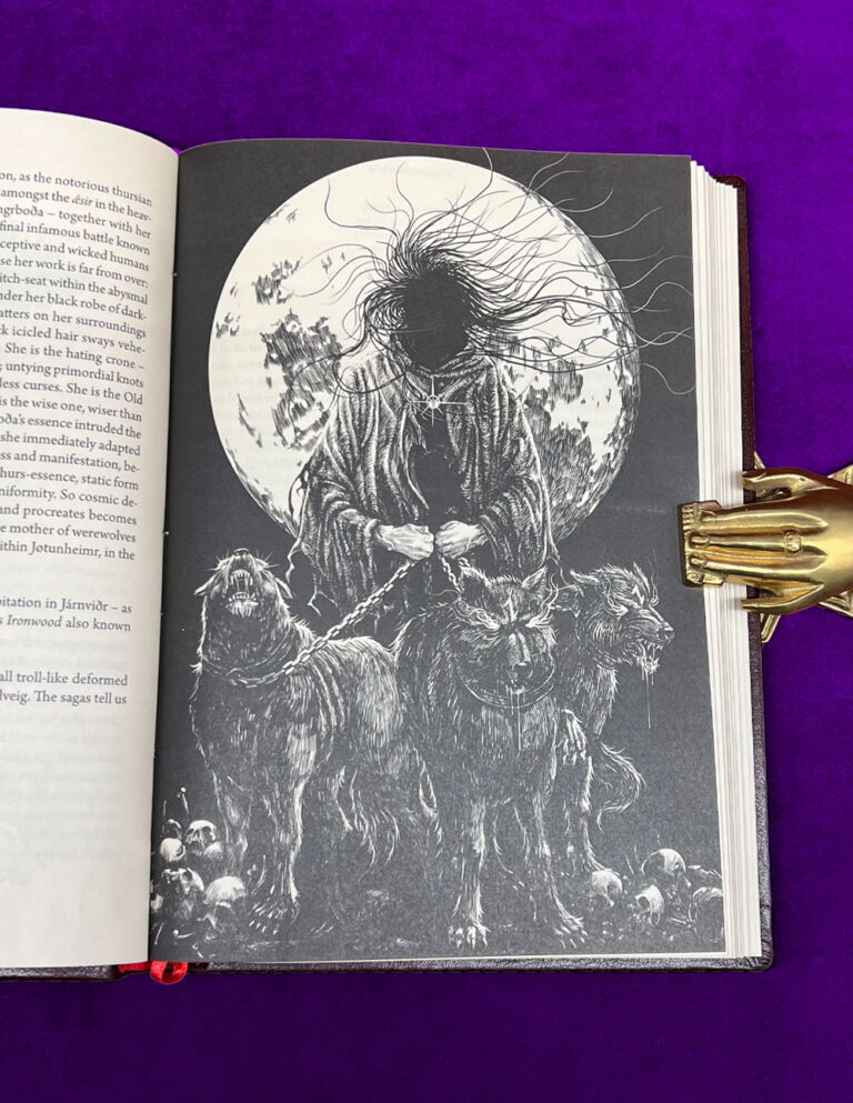 Gullveigarbok by Vexior - Deluxe Signed Leather Bound Limited Edition - Image 2