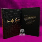 LIBER TIAMAT: The Book of Unbecoming by XI/XIII - Deluxe Leather Bound Limited Edition Hardcover in Custom Slipcase