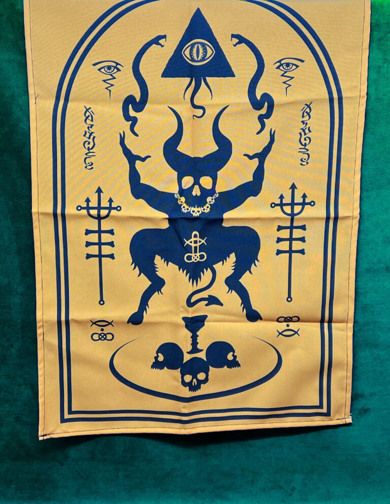 QLIPHOTH Opus XI edited by Edgar Kerval - Limited Edition Hardcover with Altar Cloth - Image 3