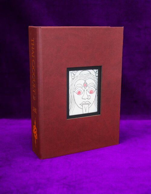 THAI OCCULT 2: Regions of Power by Jenx - Deluxe Leather Bound Limited Edition with Genuine Yantra and Hand Drawn Kali on Real Death Shroud - Image 2