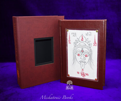 THAI OCCULT 2: Regions of Power by Jenx - Deluxe Leather Bound Limited Edition with Genuine Yantra and Hand Drawn Kali on Real Death Shroud