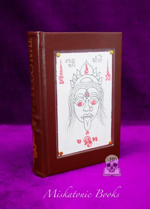 THAI OCCULT 2: Regions of Power by Jenx - Deluxe Leather Bound Limited Edition with Genuine Yantra and Hand Drawn Kali on Real Death Shroud - Image 4