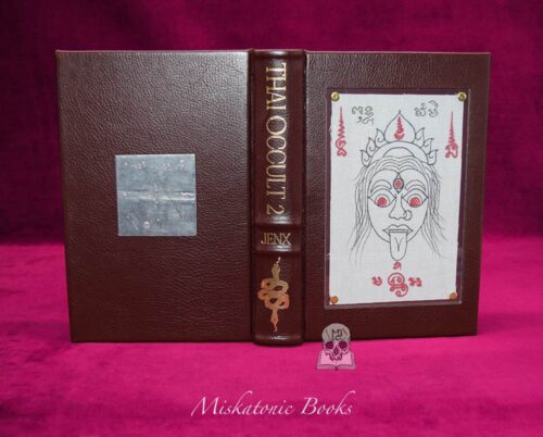 THAI OCCULT 2: Regions of Power by Jenx - Deluxe Leather Bound Limited Edition with Genuine Yantra and Hand Drawn Kali on Real Death Shroud - Image 5
