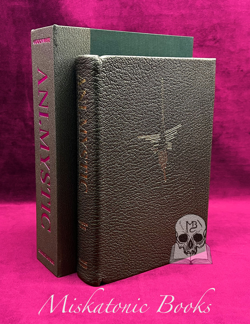 ANI.MYSTIC by Gordon White - Deluxe Leather Bound Limited Edition Hardcover in Custom Solander Box