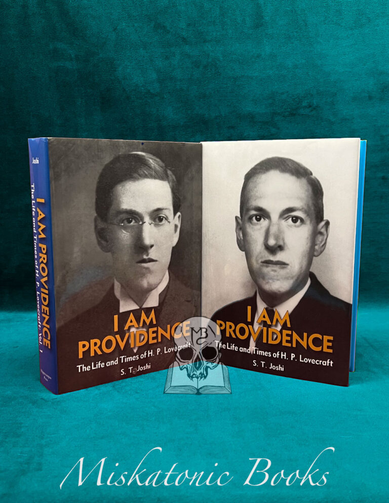 I AM PROVIDENCE: The Life and Times of H.P. Lovecraft Vol 1 & Vol 2 - First Edition Hardcover