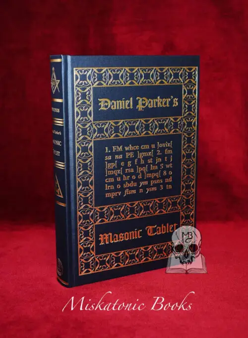 DANIEL PARKER'S MASONIC TABLET - Hardcover Edition
