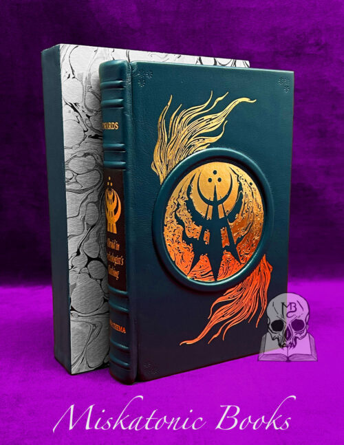 A DRUID IN PSYCHOLOGIST'S CLOTHING by Ian C. Edwards, PhD - Deluxe Leather Bound in Custom Slipcase Artisanal Edition