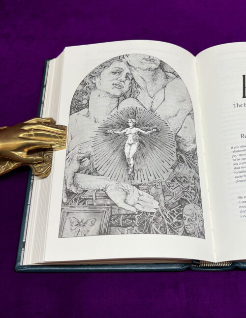 A DRUID IN PSYCHOLOGIST'S CLOTHING by Ian C. Edwards, PhD - Deluxe Leather Bound in Custom Slipcase Artisanal Edition - Image 5