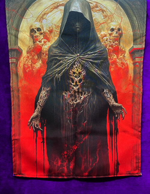 CODEX PUTREFACTIO NIGRA: The Canaanite's Book of Death by Zulqarnayn XIll - Deluxe Leather Bound Edition with Altar Cloth - Image 3