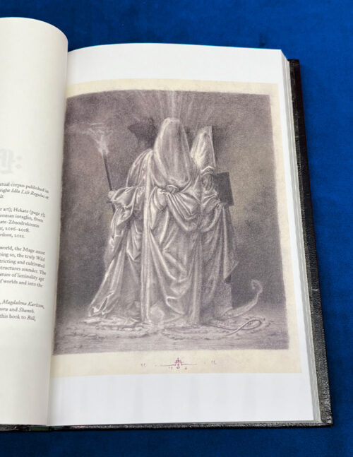 HEKATE: The Crossroads Dark Goddess by Idlu Lili Regulus - Deluxe Leather Bound Limited Edition of only 11 copies - Image 5