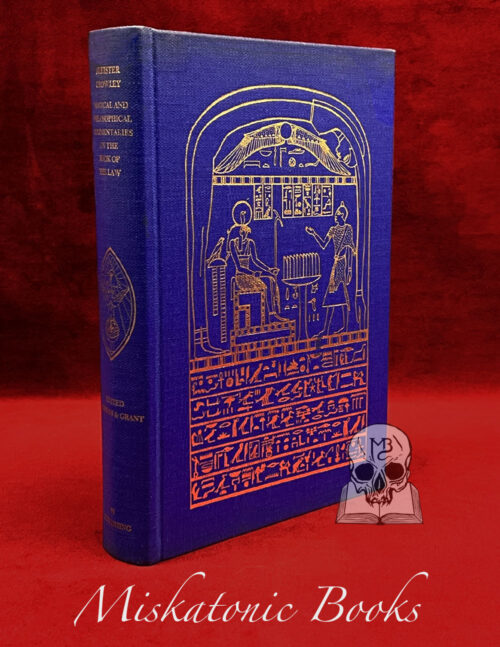 Magical and Philosophical Commentaries on the Book of the Law by Aleister Crowley, Edited and annotated by John Symonds and Kenneth Grant - First Edition Hardcover