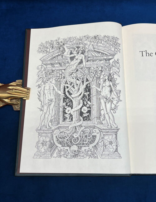 THE GREEN MYSTERIES Arcana Viridia: An Occult Herbarium by Daniel A. Schulke - PROTOTYPE Deluxe Leather Bound Limited Edition Hardcover in Custom Slipcase - Image 6