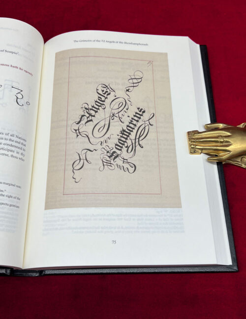 THE GRIMOIRE OF THE 72 ANGELS OF THE SHEMHAMPHORASH by Qirui Huo - Hardcover Edition - Image 3