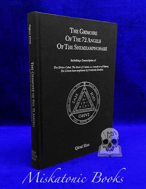 THE GRIMOIRE OF THE 72 ANGELS OF THE SHEMHAMPHORASH by Qirui Huo - Hardcover Edition