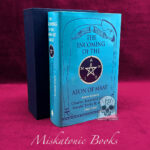 THE INCOMING OF THE AEON OF MAAT: Correspondence between Frater Achad [Charles Stansfeld Jones], Aleister Crowley, Gerald Yorke, and Others, 1948-49 by Michael Staley & Michael Barham - Deluxe Quarter Bound in Leather and Marbled Boards in Custom Slilpcase