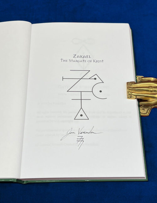 ZAKAEL: The Stargate of Kryst by Jon Vermilion - Signed Hardcover Edition - Image 2