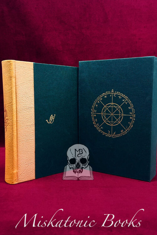 AZOETIA: Sethos Edition by Andrew Chumbley - Deluxe SIGNED Quarter Bound in Goatskin in Custom Slipcase with Talismanic Card