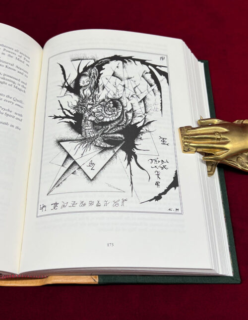 AZOETIA: Sethos Edition by Andrew Chumbley - Deluxe SIGNED Quarter Bound in Goatskin in Custom Slipcase with Talismanic Card - Image 3