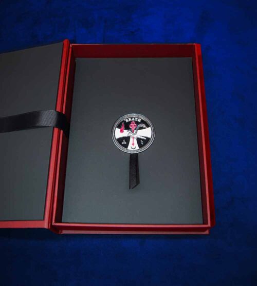 THE GODDESS SEALS: Sacred Magickal Symbols for Modern Magickal Practitioners by Nikki Wardwell Sleath - Deluxe Leather Bound Limited Edition Hardcover in Clamshell Box - Image 5