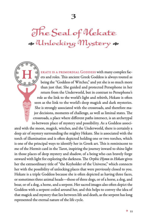 THE GODDESS SEALS: Sacred Magickal Symbols for Modern Magickal Practitioners by Nikki Wardwell Sleath - Limited Edition Hardcover - Image 5