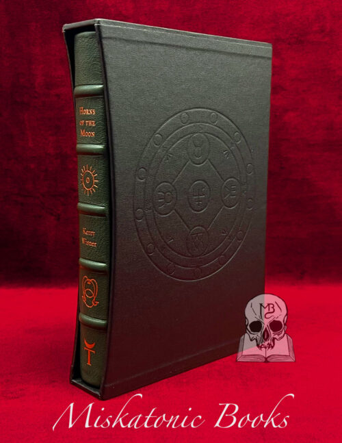 HORNS OF THE MOON: Techniques in Traditional Magical Arts by Kerry Wisner - Deluxe Leather Bound Edition with Custom Slipcase - Image 2