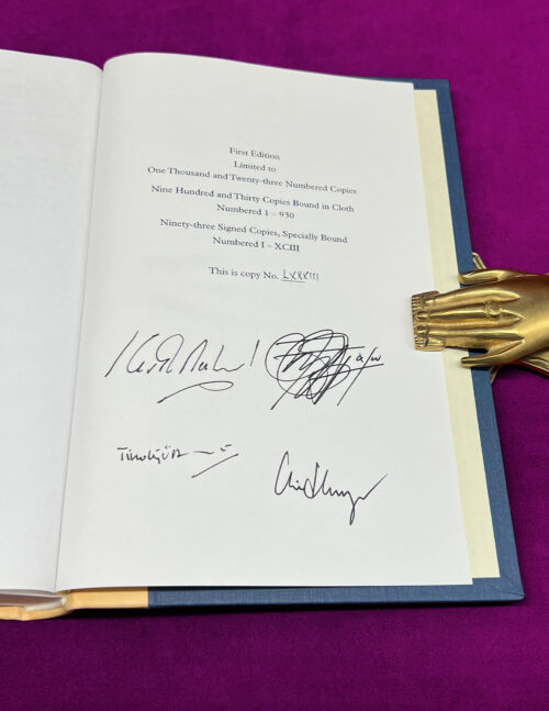 ALEISTER CROWLEY, THE GOLDEN DAWN AND BUDDHISM by Gerald Yorke - Deluxe Quarter Leather Bound in Custom Slipcase - Image 2