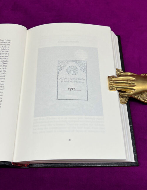 THE LIMINAL SHORE: Witchcraft, Mystery and Folklore of the Essex Coast by Alex Langstone - Deluxe Leather Bound Edition in Custom Slipcase - Image 4