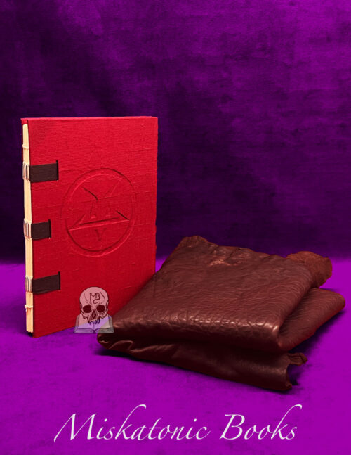 TOTEMIC INVOCATION OF THE SHADOW SELVES: A Rite of Otherness Entire - Singed and Sigilized Limited Hardcover in Leather Wrap (Very Rare)