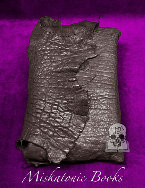 TOTEMIC INVOCATION OF THE SHADOW SELVES: A Rite of Otherness Entire - Singed and Sigilized Limited Hardcover in Leather Wrap (Very Rare) - Image 2