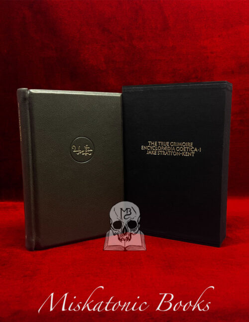 TRUE GRIMOIRE by Jake Stratton-Kent - Deluxe Leather Bound Limited Edition Hardcover 2nd Edition in Custom Slipcase