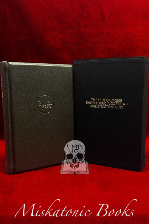 TRUE GRIMOIRE by Jake Stratton-Kent - Deluxe Leather Bound Limited Edition Hardcover 2nd Edition in Custom Slipcase