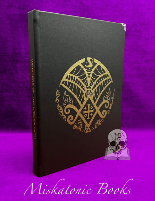 WHISPERS OF THE HIDDEN PATH By Sean Woodward - Deluxe Leather Bound Limited Edition Hardcover with CD