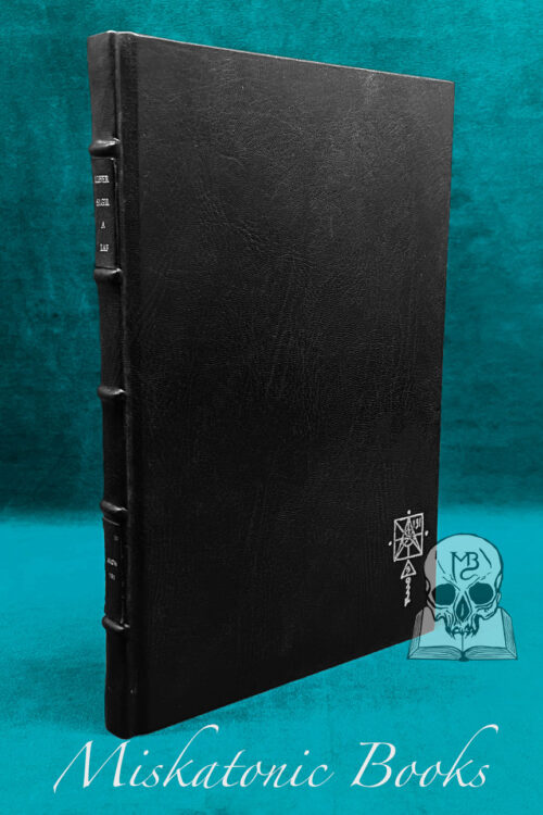 Liber Sigil A IAF by AI-ON (AKA Denny Sargent) - Deluxe Leather Bound Limited Edition Hardcover