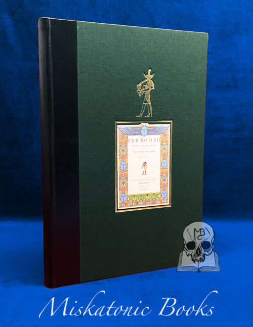PER EM HRU: Book of Going Forth by Day translations by R.O.Faulkner, O. Goelet - Limited Edition Hardcover