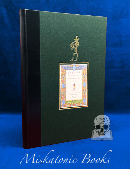 PER EM HRU: Book of Going Forth by Day translations by R.O.Faulkner, O. Goelet - Limited Edition Hardcover
