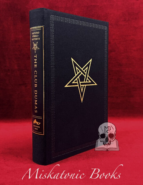 THE CLUB DUMAS by Arturo Perez-Reverte - Signed Limited Edition Hardcover in Custom Slicpase - Image 2