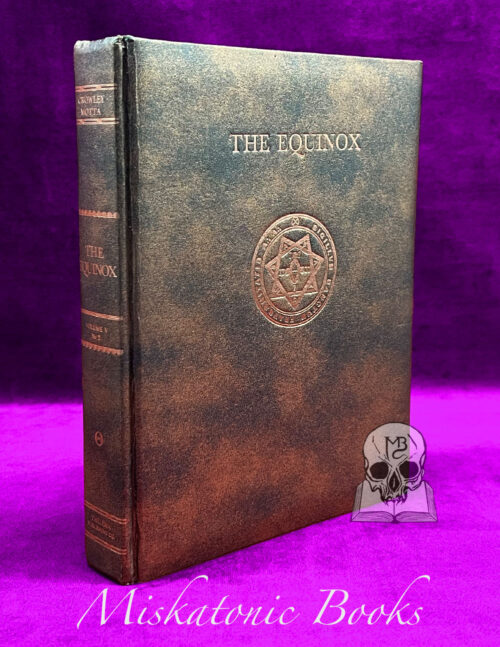 The Equinox. The Official Organ of the A.'.A.'. The Review of Scientific Illuminism. Volume V, Number 2 by Aleister Crowley - SIGNED Limited Edition Hardcover - Image 2